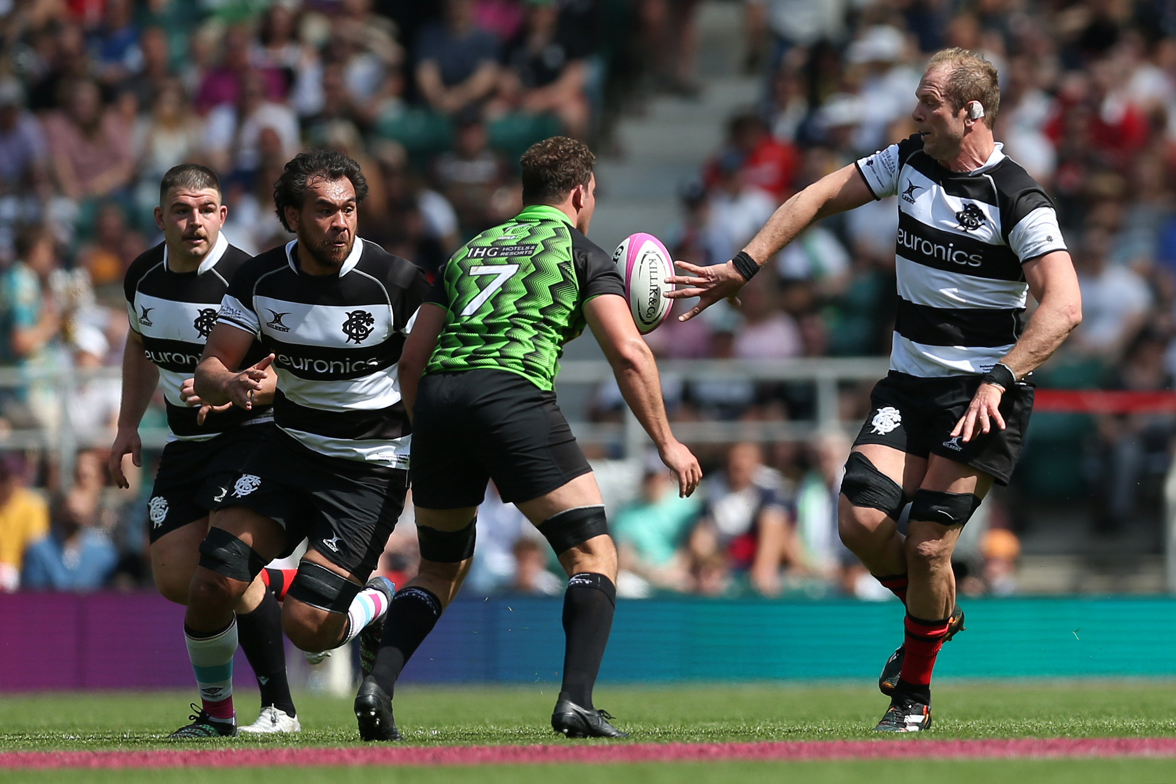The Barbarians' new shirt: Courage, Team Spirit, Passion and